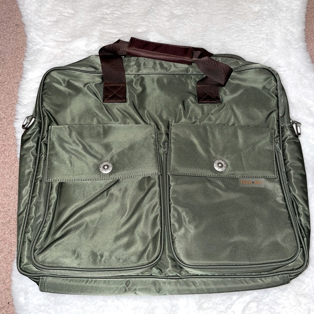 New Green Travel Laptop Bag